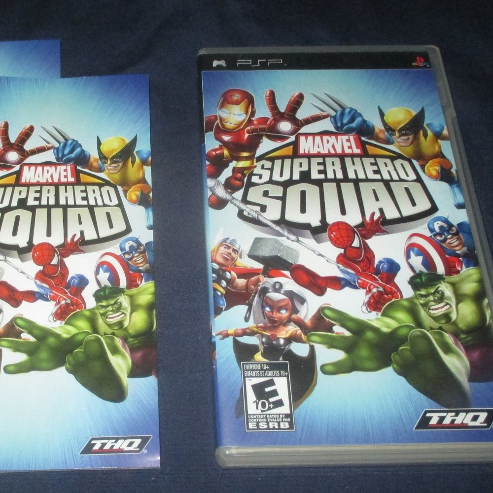 Marvel Super Hero Squad (Sony PSP, 2009) Complete